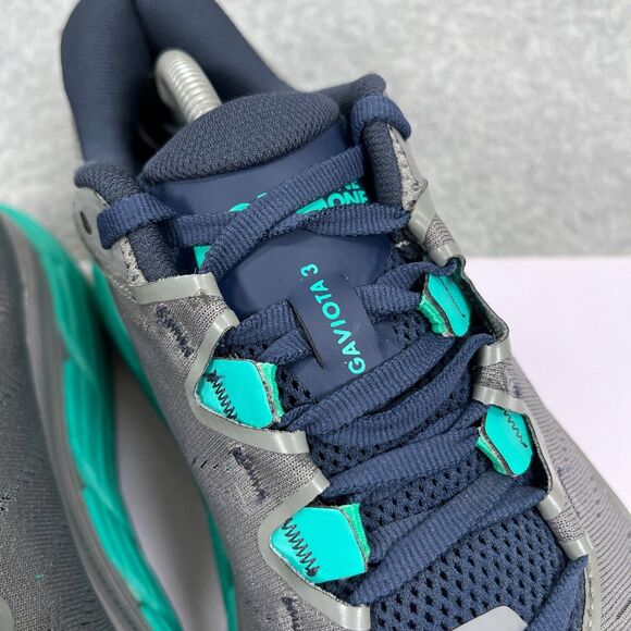 Hoka One One Gaviota 3 Shoes Womens Sz 9.5B Gray Running Sneakers 1113521 SOSP - Picture 11 of 13